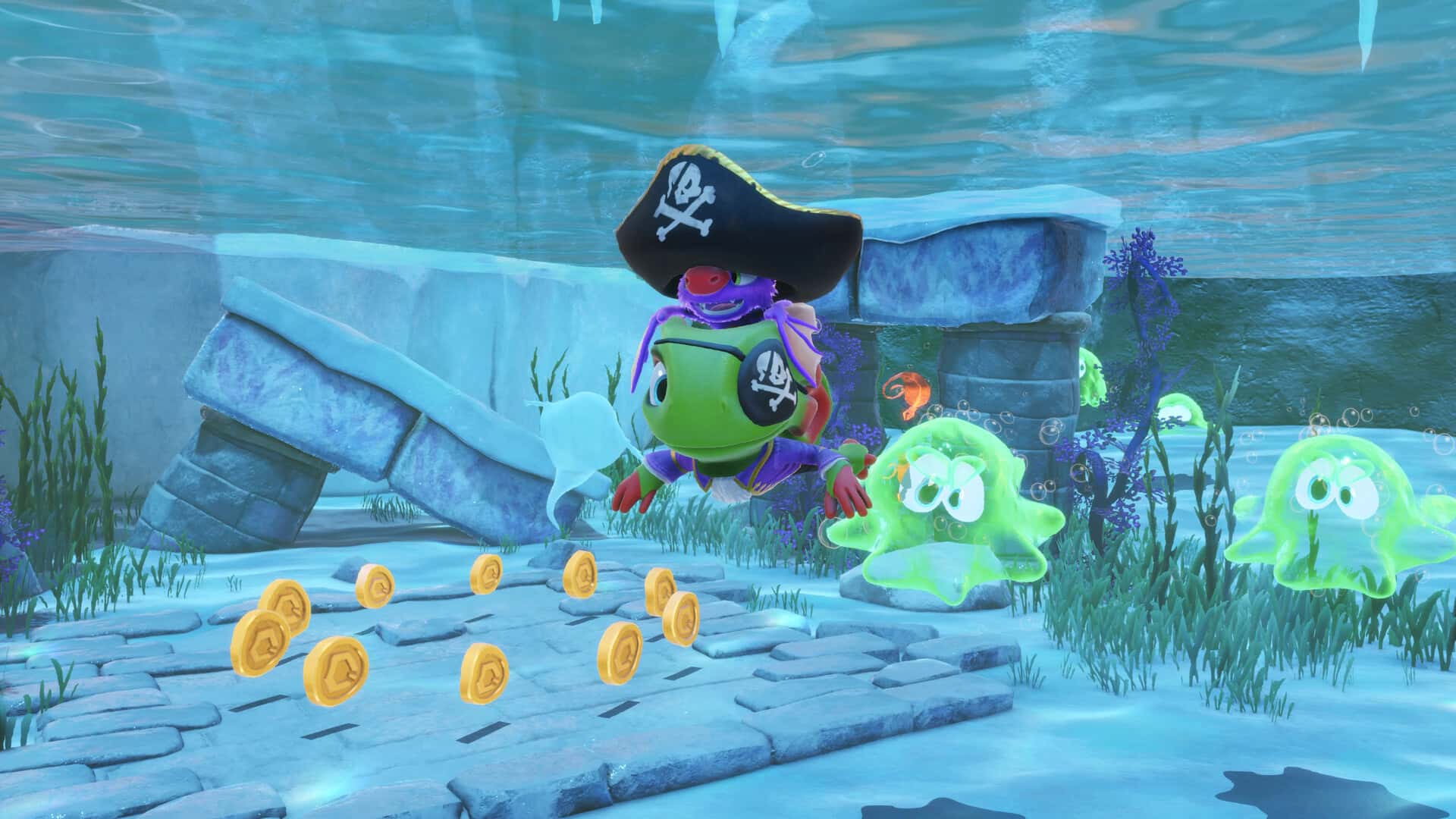 尤卡莱莉 回归 Yooka Replaylee 中文版背景