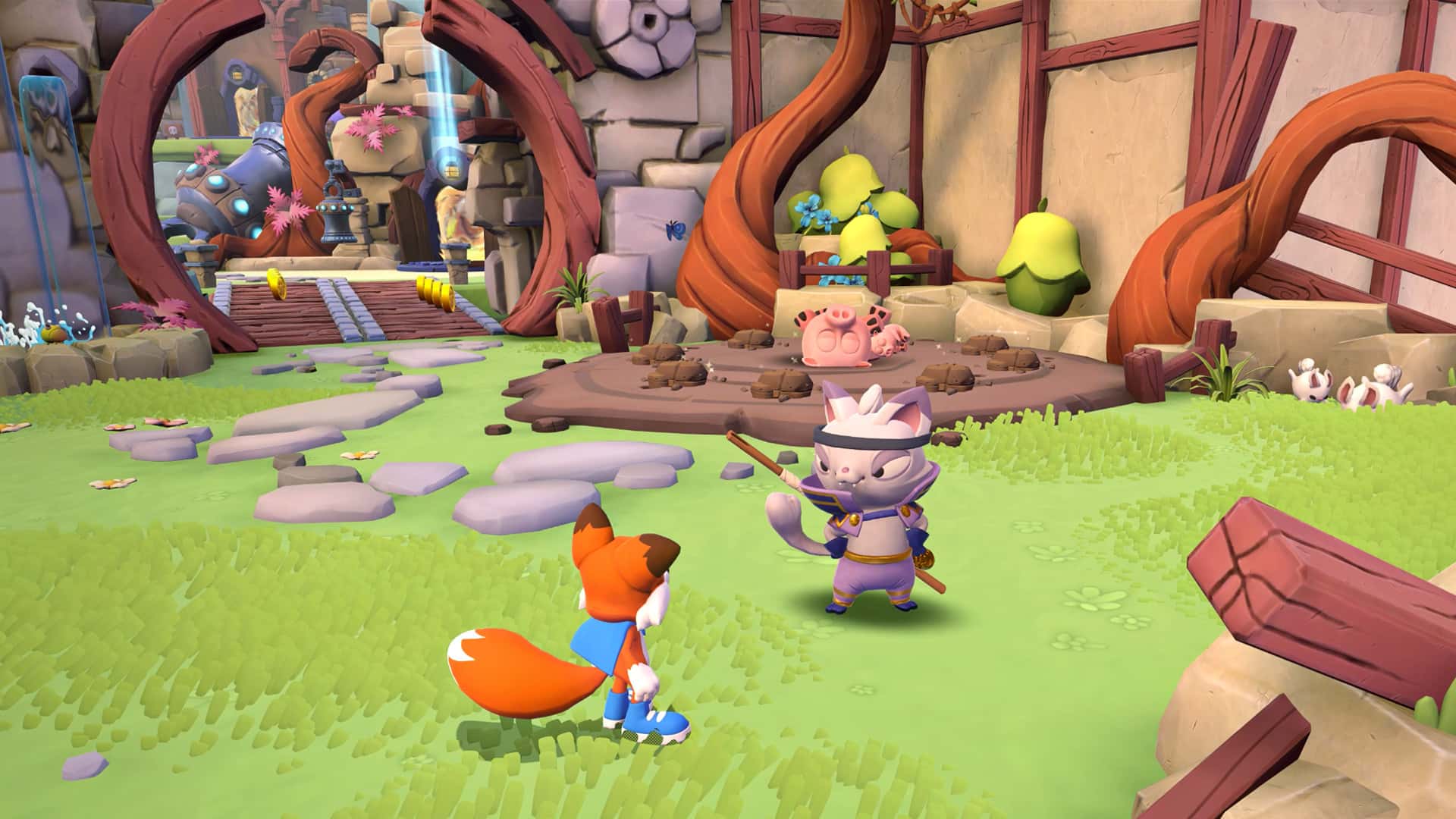 STEAM学习 超级幸运狐 Super Luckys Tale 中文版 5.7G插画